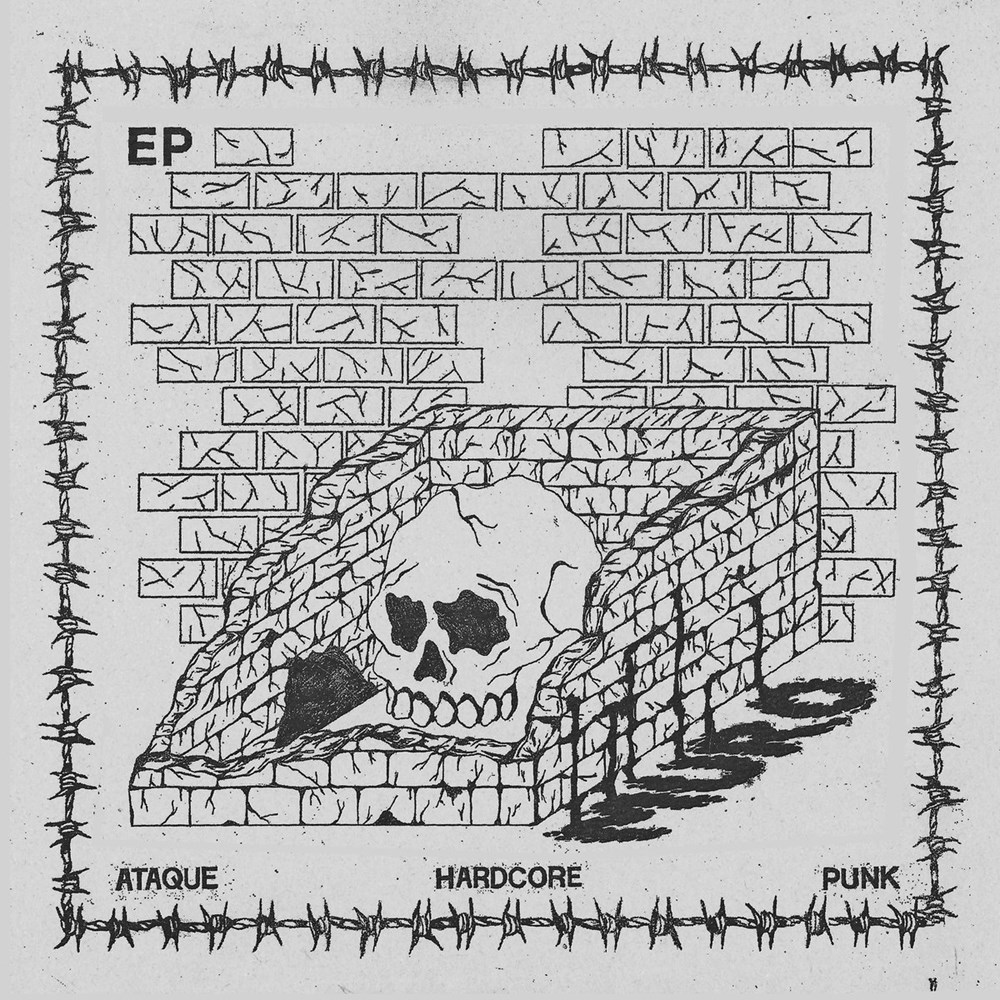 Band MURO / CD-Cover, ATAQUE HARDCORE PUNK